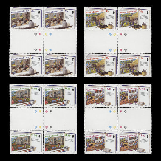 Pitcairn Islands 1999 (MNH) Local Education gutter traffic light blocks