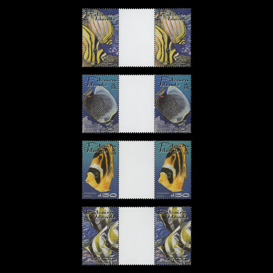 Pitcairn Islands 2001 (MNH) Reef Fish gutter pairs
