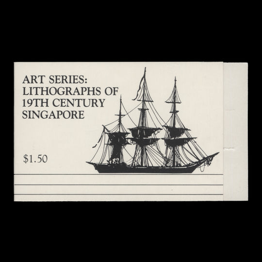 Singapore 1990 Nineteenth Century Lithographs booklet