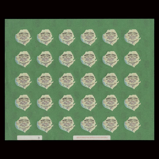 Sierra Leone 1964 (MNH) Kennedy Memorial sheets