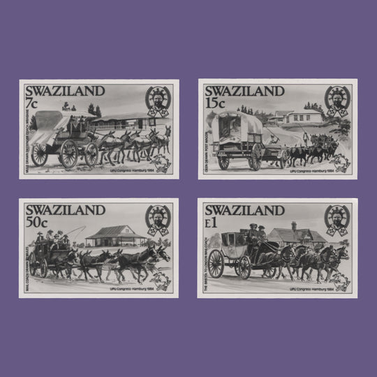 Swaziland 1984 UPU Congress, Hamburg photographic proofs