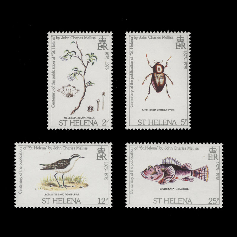 Saint Helena 1975 (MNH) Melliss Publication Centenary set