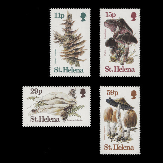 Saint Helena 1983 (MNH) Fungi set
