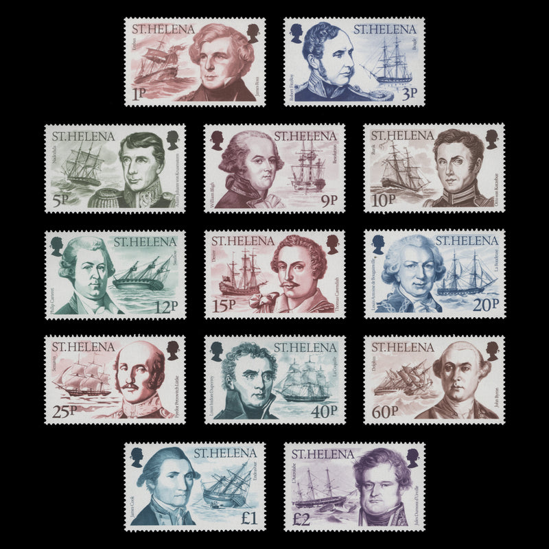 Saint Helena 1986 (MNH) Explorers Definitives set