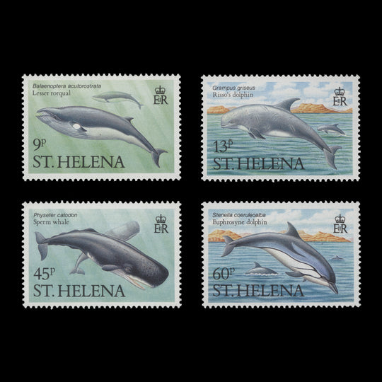 Saint Helena 1987 (MNH) Marine Mammals set