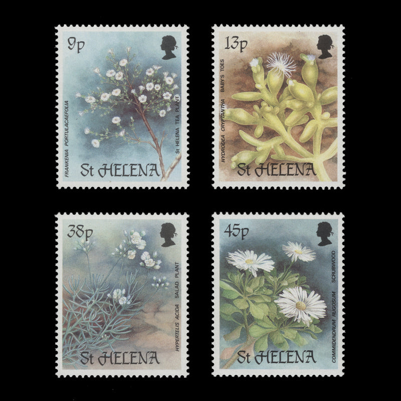 Saint Helena 1987 (MNH) Rare Plants set