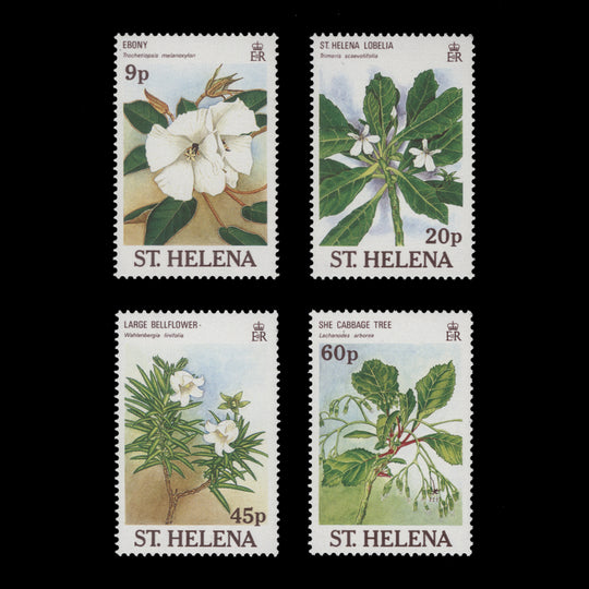 Saint Helena 1989 (MNH) Rare Plants set