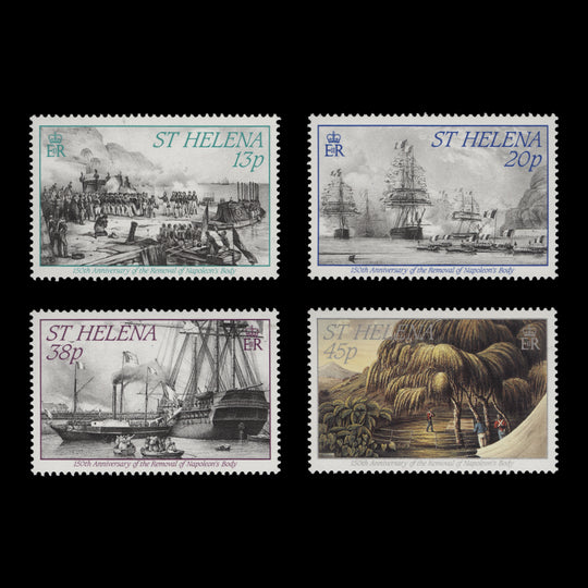Saint Helena 1990 (MNH) Removal of Napoleon's Body set