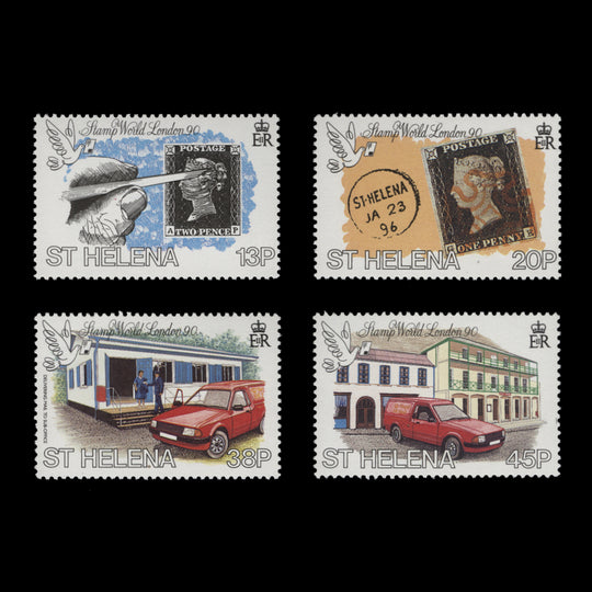 Saint Helena 1990 (MNH) Stamp Exhibition, London set