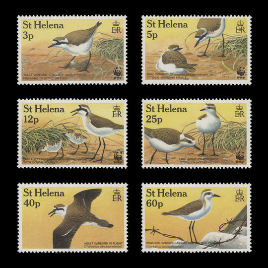 Saint Helena 1993 (MNH) Wirebird/Endangered Species set