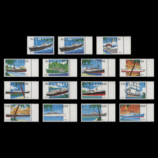 Saint Kitts 1990-95 (MNH) Ships definitives