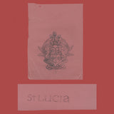 Saint Lucia 1970 Coat of Arms essays by Sylvia and Michael Goaman
