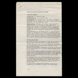Saint Lucia 1970 Scenic Definitives preliminary sketches and designers' notes