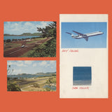 Saint Lucia 1970 Vigie Airport pencil essay by Sylvia and Michael Goaman