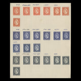 Saint Vincent 1955-62 Definitives printings reference