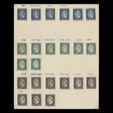 Saint Vincent 1955-62 Definitives printings reference