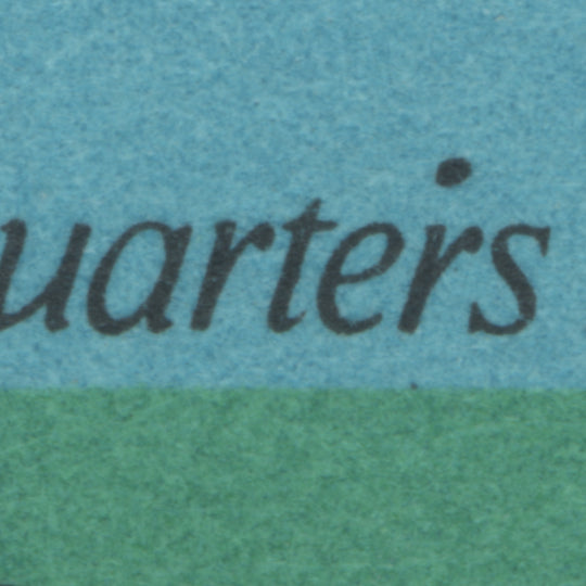 Saint Vincent 1966 (Variety) 4c Inauguration of WHO Headquarters pair with dot over 'r' flaw