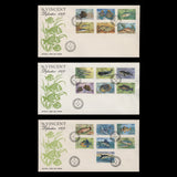 Saint Vincent 1975-77 Marine Life definitives first day covers