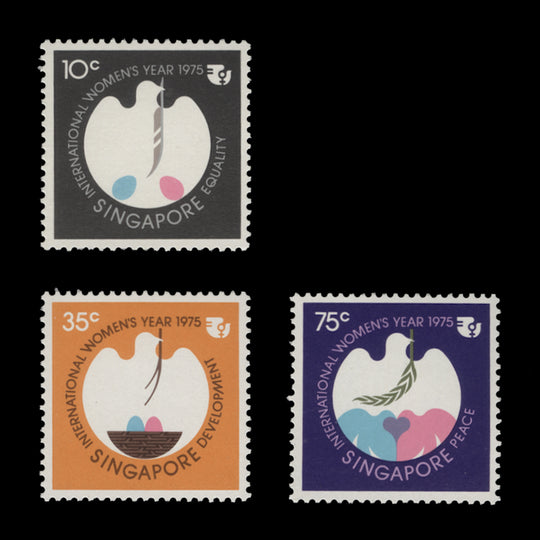 Singapore 1975 (MNH) International Women's Year set
