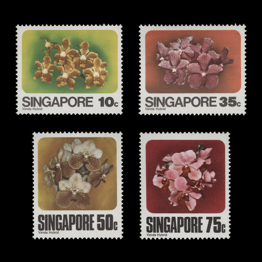 Singapore 1979 (MNH) Orchids set