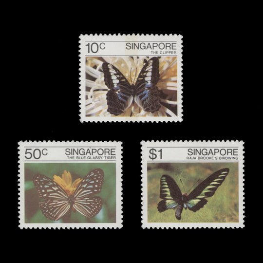 Singapore 1982 (MNH) Butterflies set