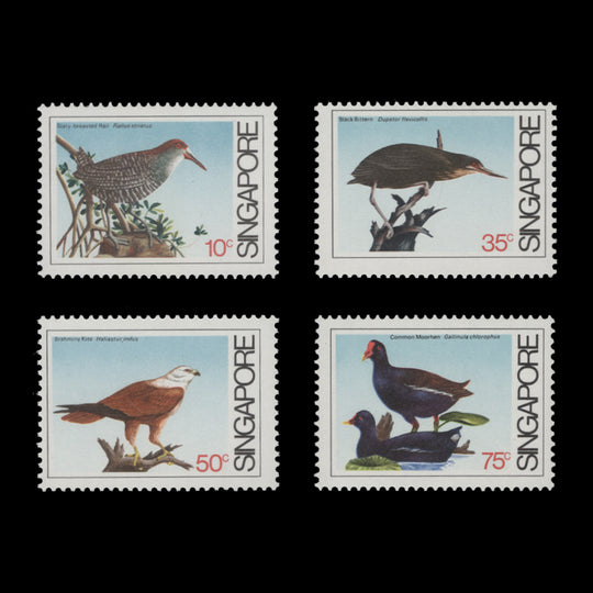 Singapore 1984 (MNH) Coastal Birds set