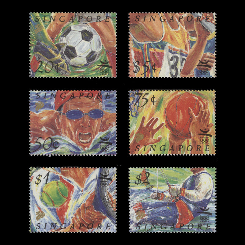 Singapore 1992 (MNH) Olympic Games, Barcelona set