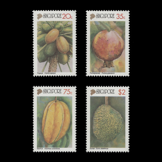 Singapore 1993 (MNH) Local Fruits set