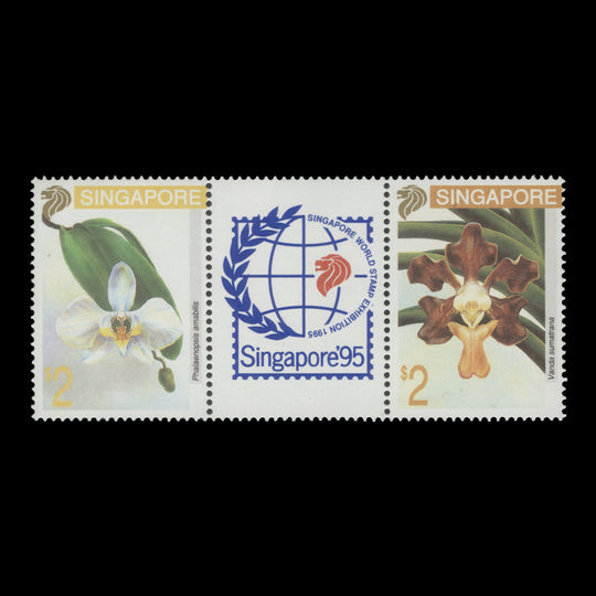 Singapore 1993 (MNH) Stamp Exhibition, Singapore pair