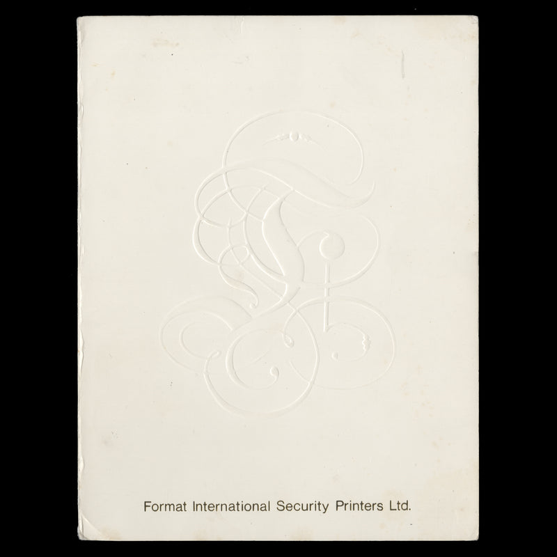Solomon Islands 1988 IFAD Anniversary imperf proofs in presentation folder