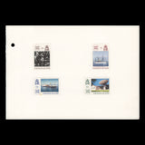 Solomon Islands 1988 Lloyd's of London Anniversary imperf running proofs
