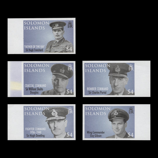 Solomon Islands 2008 Royal Airforce Anniversary imperforate proof singles