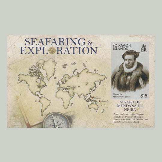 Solomon Islands 2009 Seafaring & Exploration imperforate proof miniature sheet