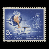South Africa 1970 (Variety) 2c Pouring Gold missing orange, phosphor frame