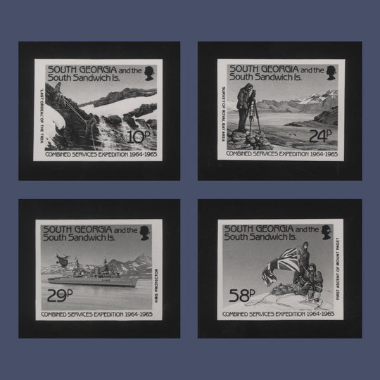 South Georgia 1989 Combined Services Expedition Anniversary photographic proofs