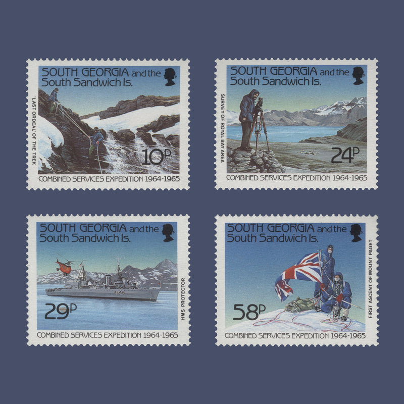 South Georgia 1989 Combined Services Expedition Anniversary photographic proofs