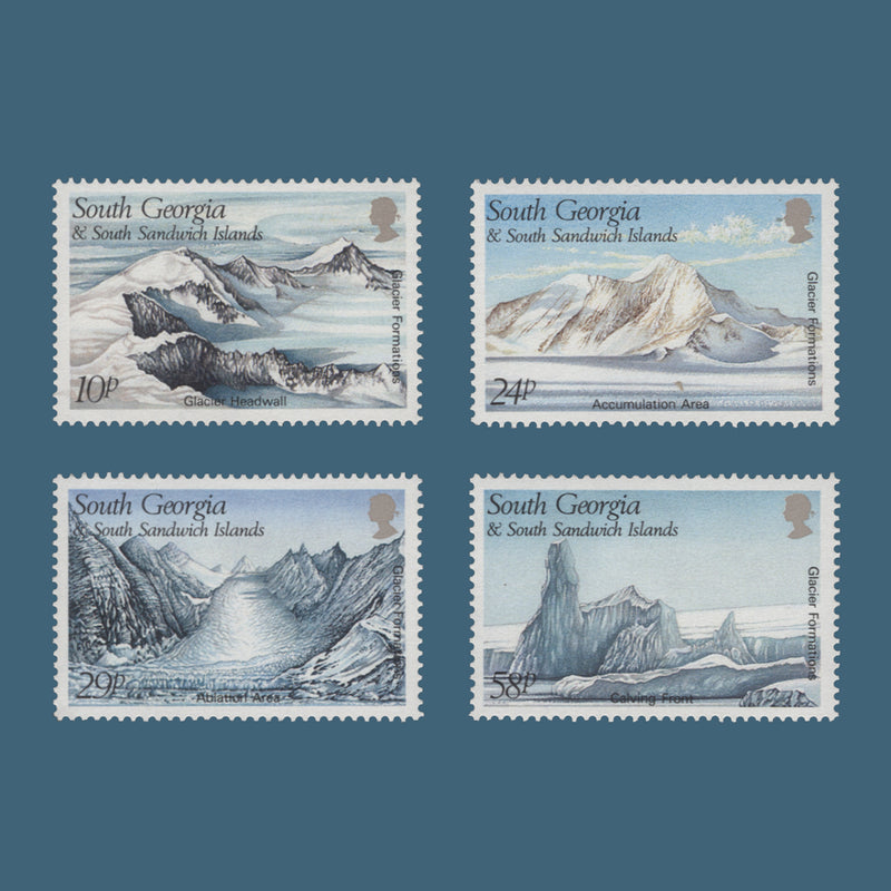 South Georgia 1989 Glacier Formations photographic proofs