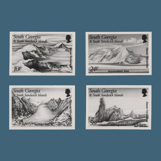 South Georgia 1989 Glacier Formations photographic proofs