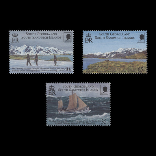 South Georgia 2000 (MNH) Shackleton's Trans-Antarctic Expedition set