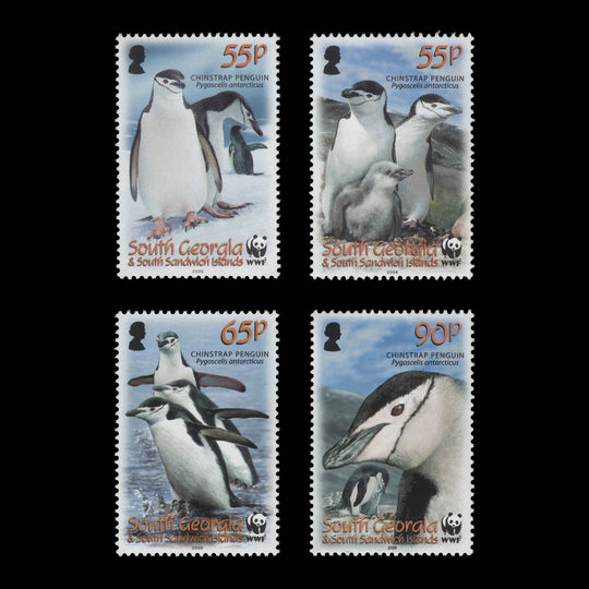 South Georgia 2008 (MNH) Chinstrap Penguins set