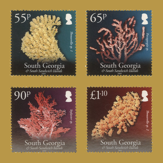 South Georgia 2009 (MNH) Corals set