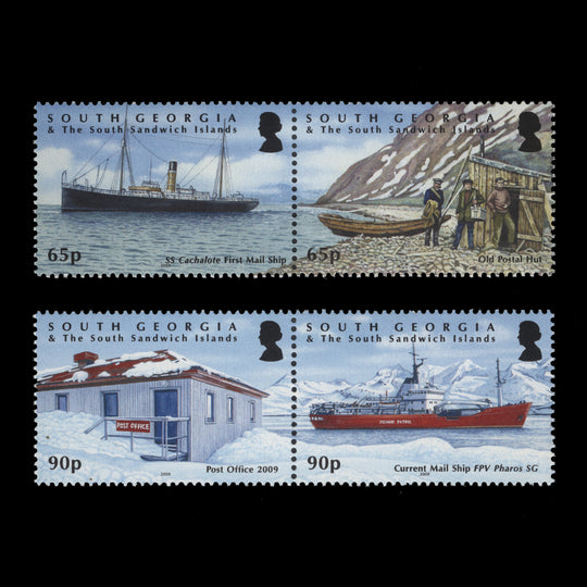 South Georgia 2009 (MNH) Post Office Centenary set