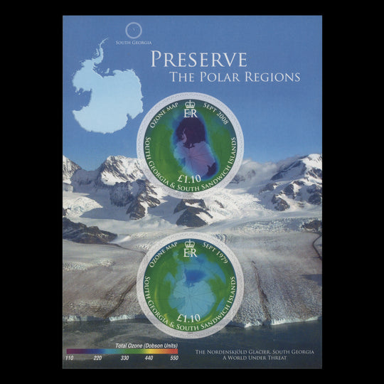 South Georgia 2009 (MNH) Preserve Polar regions miniature sheet
