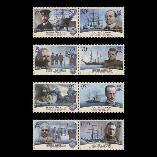 South Georgia 2011 (MNH) Frank Wild Commemoration set