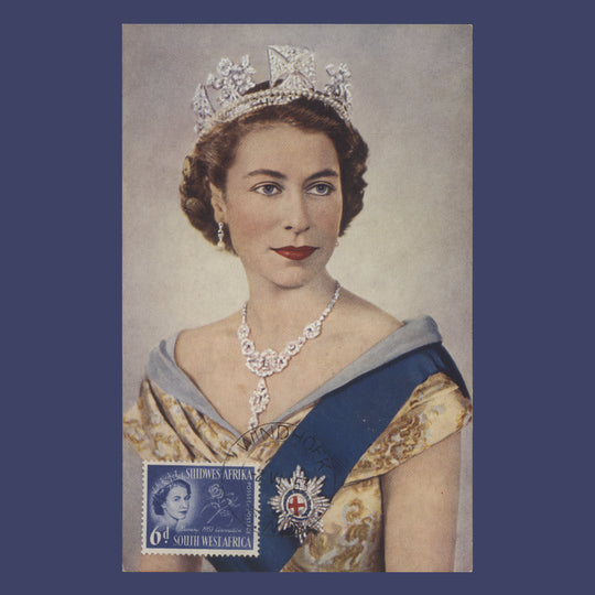 South West Africa 1953 (FDC) 6d Coronation, WINDHOEK