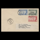 St Christopher Nevis Anguilla 1958 West Indies Federation first day cover, BASSETERRE