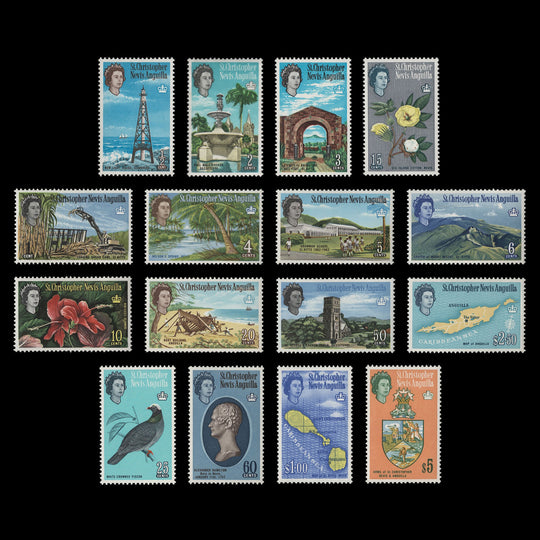 St Christopher Nevis Anguilla 1963 (MLH) Definitives