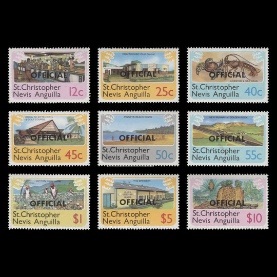 St Christopher Nevis Anguilla 1980 (MNH) Officials