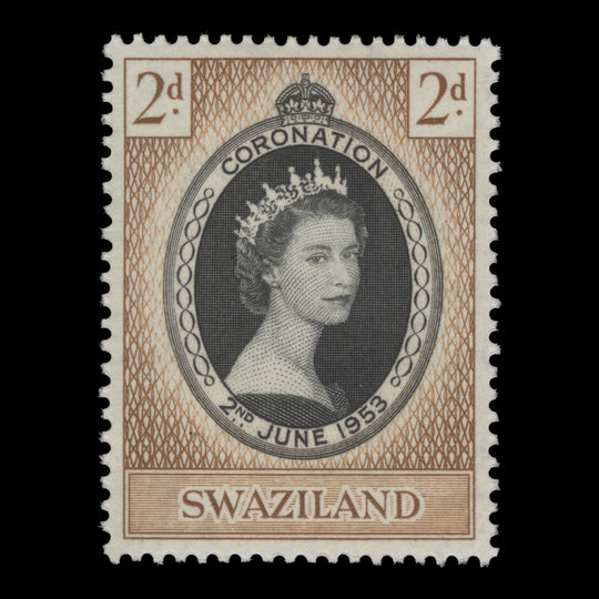 Swaziland 1953 (MNH) 2d Coronation single