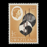 Swaziland 1962 (Variety) ½c Swazi Shields with brown shift